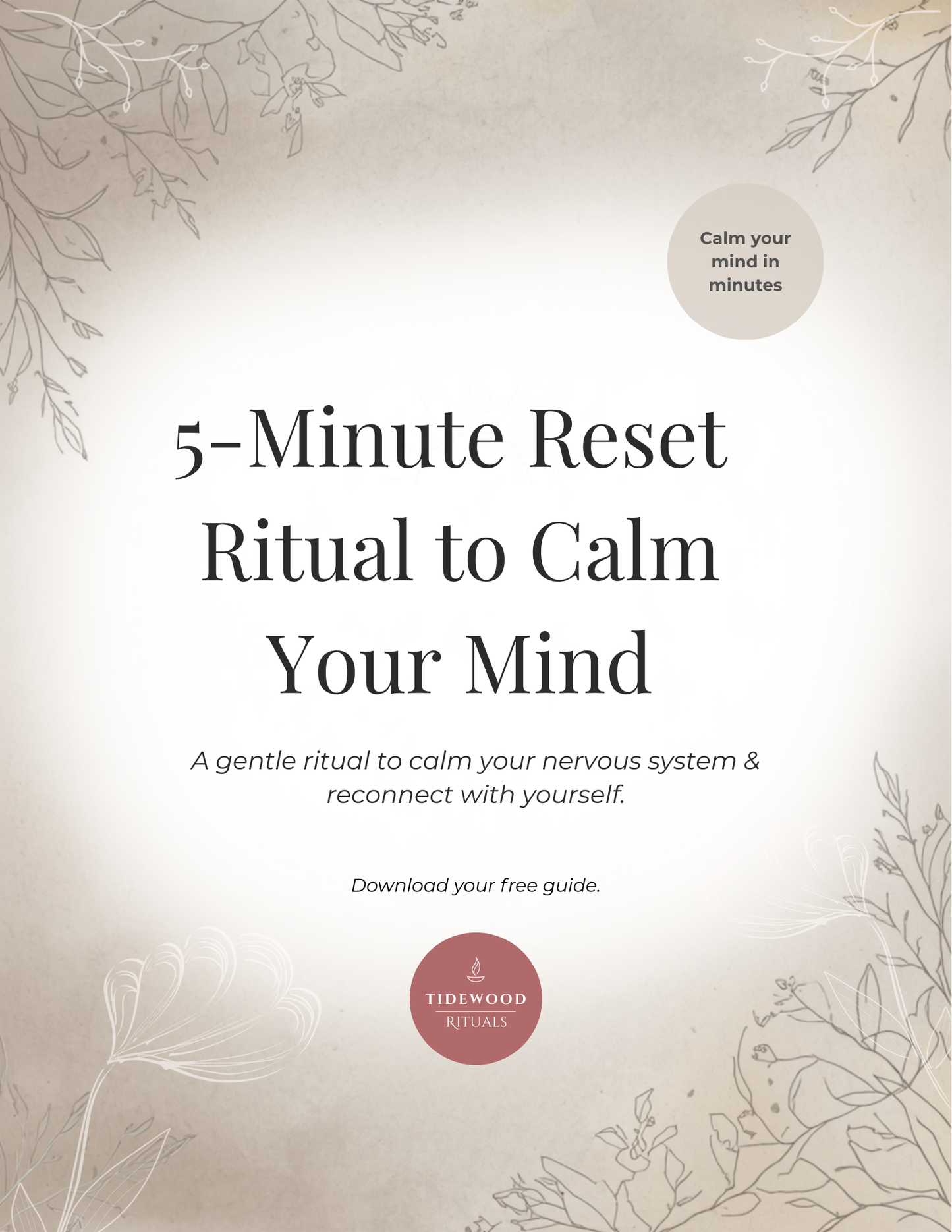 Reset Ritual Guide + 3-min Audio (Free)